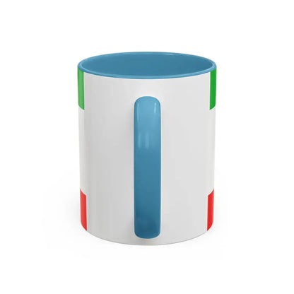 Flag of Saale Holzland Kreis Germany - Accent Coffee Mug - Go Mug Yourself