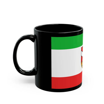 Flag of Saale Holzland Kreis Germany - Black Coffee Mug - Go Mug Yourself