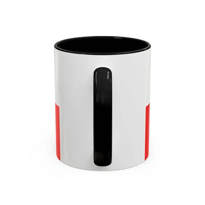 Flag of Saale Orla Kreis Germany - Accent Coffee Mug - Go Mug Yourself
