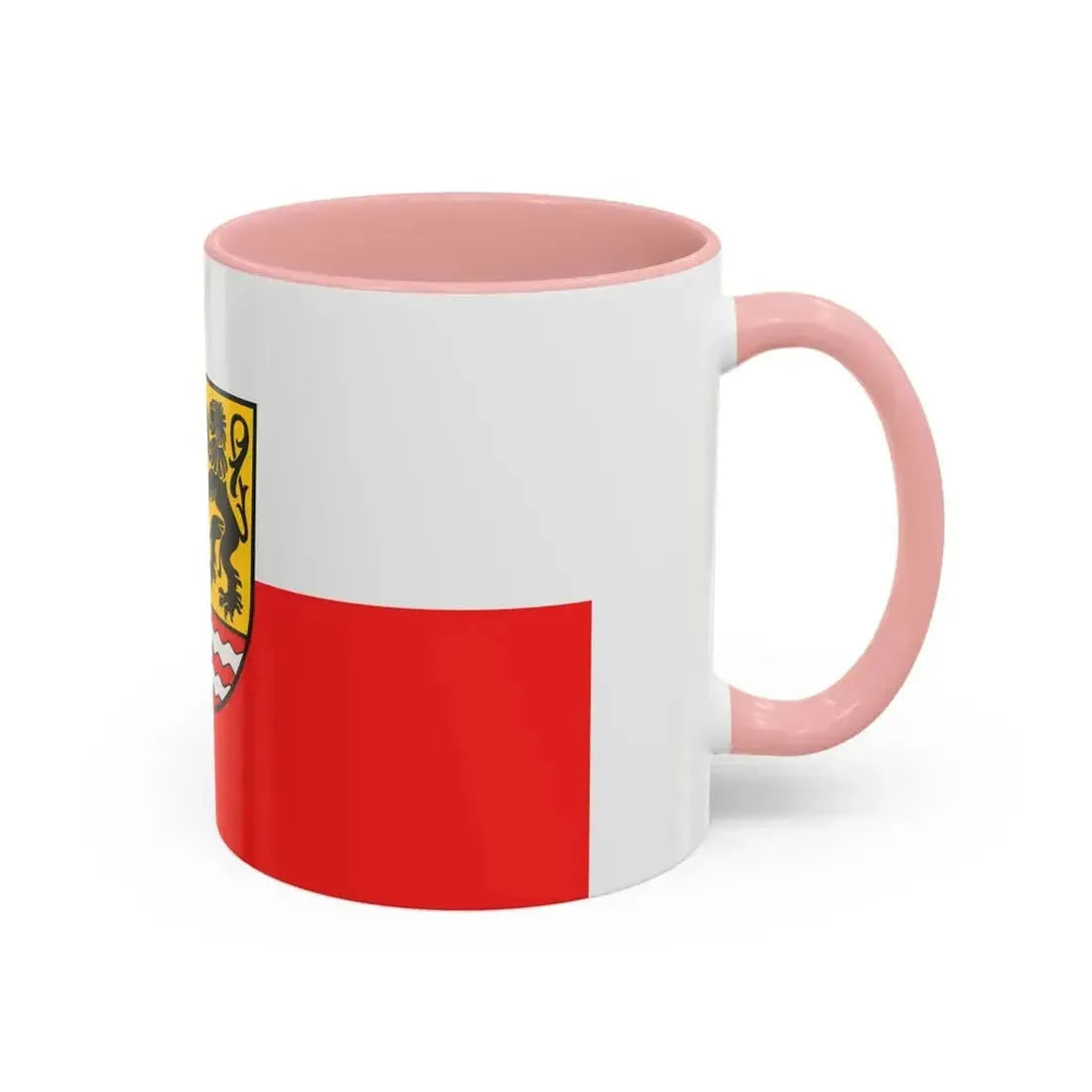 Flag of Saale Orla Kreis Germany - Accent Coffee Mug - Go Mug Yourself