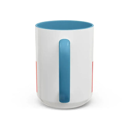 Flag of Saale Orla Kreis Germany - Accent Coffee Mug - Go Mug Yourself