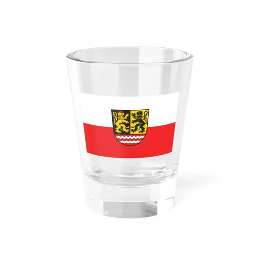 Flag of Saale Orla Kreis Germany - Shot Glass 1.5oz 1.5oz - Go Mug Yourself