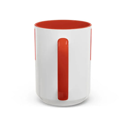 Flag of Saalekreis Germany - Accent Coffee Mug - Go Mug Yourself
