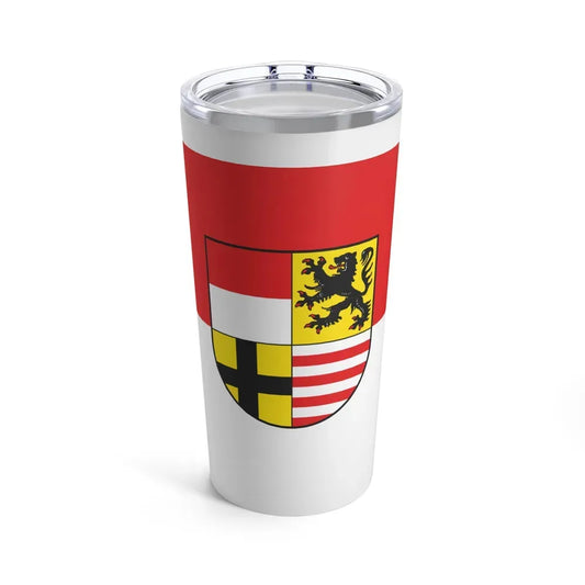Flag of Saalekreis Germany - Tumbler 20oz 20oz - Go Mug Yourself