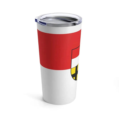 Flag of Saalekreis Germany - Tumbler 20oz - Go Mug Yourself