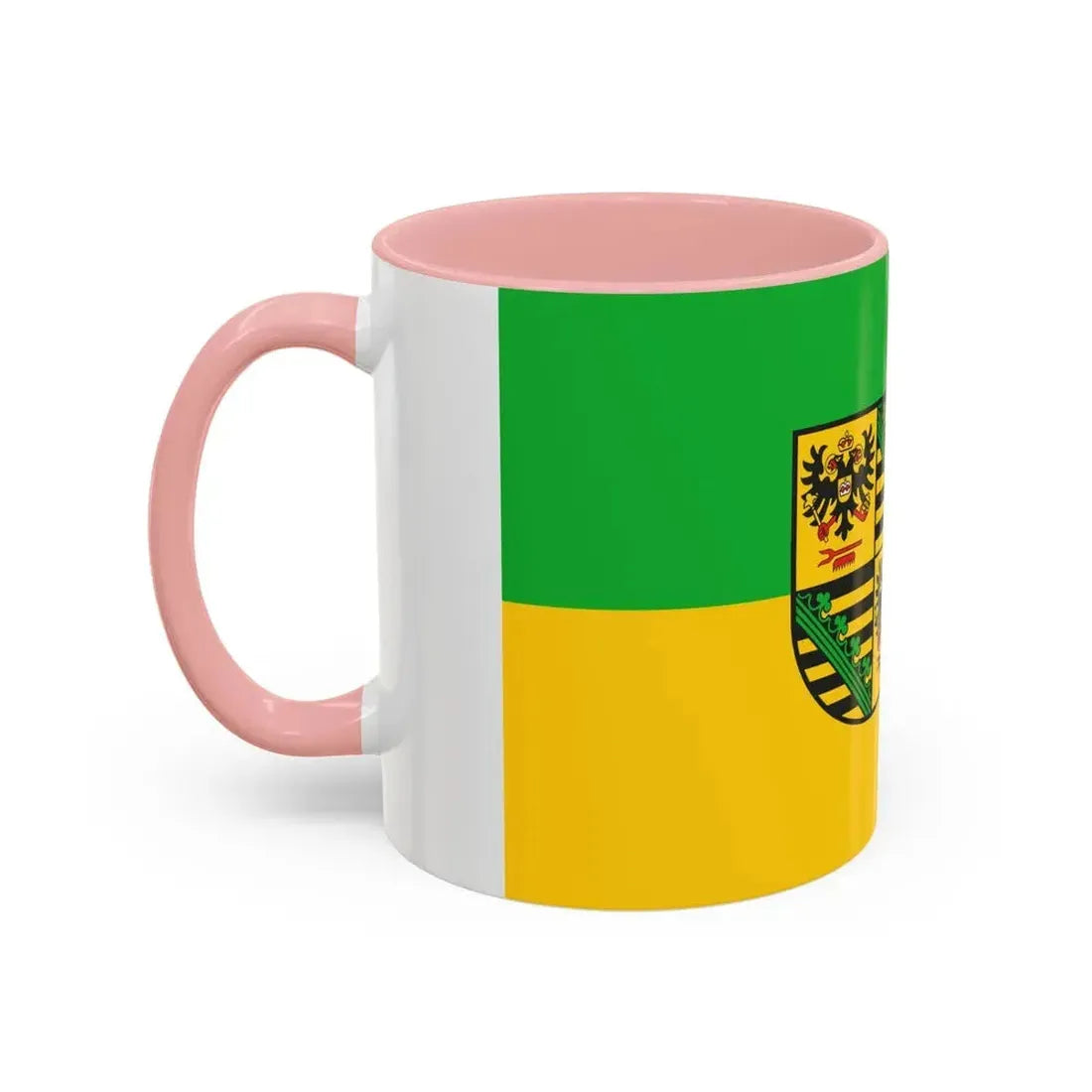 Flag of Saalfeld Rudolstadt Germany - Accent Coffee Mug - Go Mug Yourself