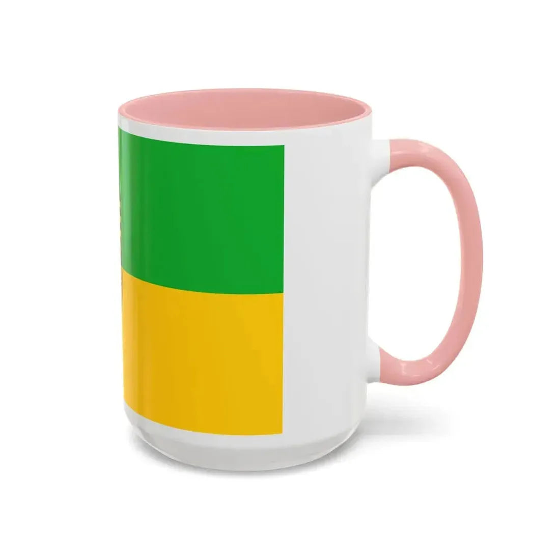 Flag of Saalfeld Rudolstadt Germany - Accent Coffee Mug - Go Mug Yourself