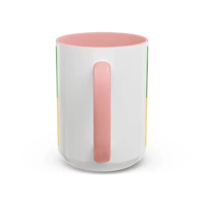 Flag of Saalfeld Rudolstadt Germany - Accent Coffee Mug - Go Mug Yourself