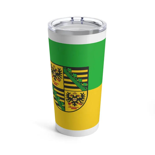 Flag of Saalfeld Rudolstadt Germany - Tumbler 20oz 20oz - Go Mug Yourself