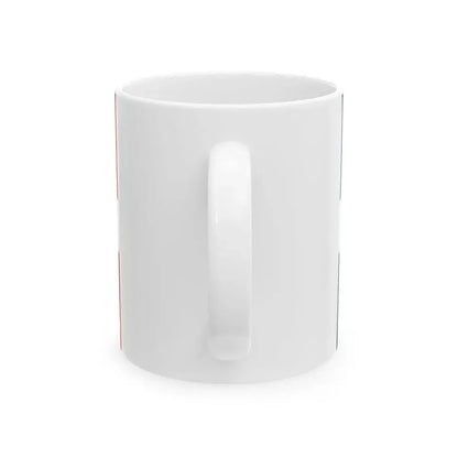 Flag of Saar 1947-1956 (France) White Coffee Mug - Go Mug Yourself