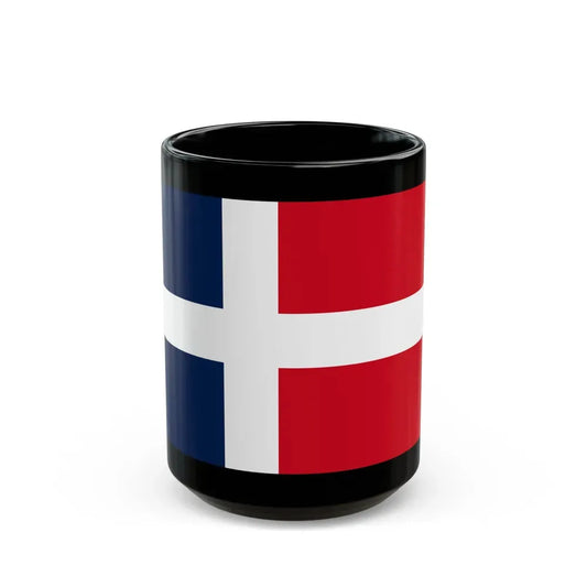 Flag of Saar Protectorate Germany - Black Coffee Mug 15oz - Go Mug Yourself
