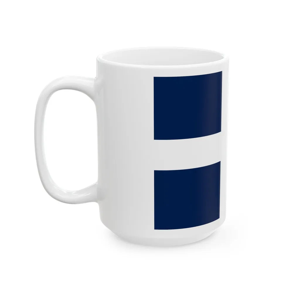 Flag of Saar Protectorate Germany - White Coffee Mug-Go Mug Yourself