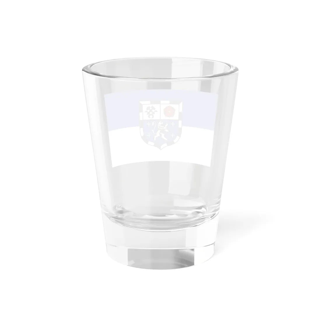 Flag of Saarbrücken (Germany) Shot Glass 1.5oz - Go Mug Yourself