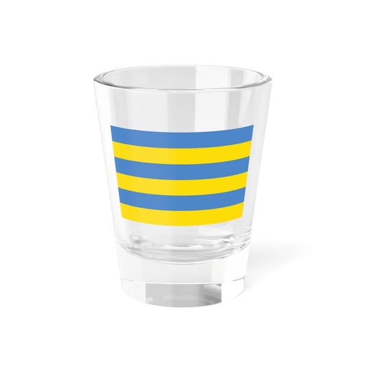 Flag of Saarde Parish Pärnu County Estonia (Estonia) Shot Glass 1.5oz 1.5oz - Go Mug Yourself