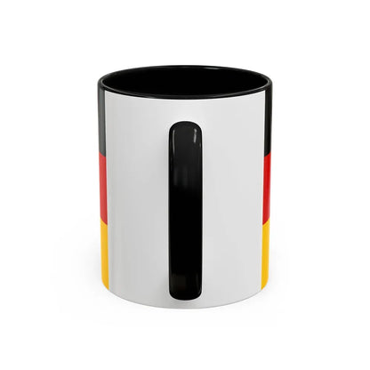 Flag of Saarland Germany - Accent Coffee Mug - Go Mug Yourself