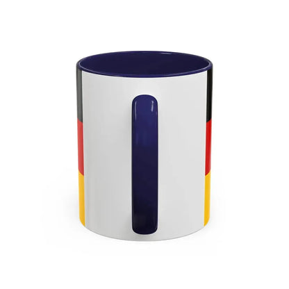 Flag of Saarland Germany - Accent Coffee Mug - Go Mug Yourself