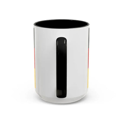 Flag of Saarland Germany - Accent Coffee Mug - Go Mug Yourself