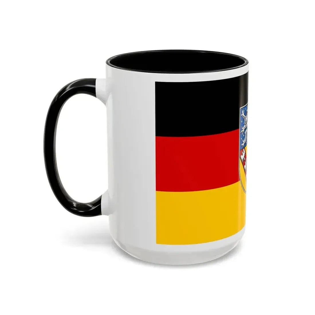 Flag of Saarland Germany - Accent Coffee Mug - Go Mug Yourself