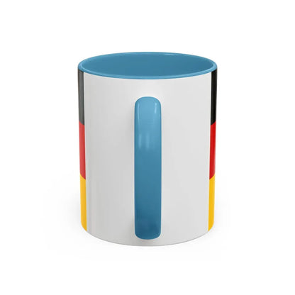 Flag of Saarland Germany - Accent Coffee Mug - Go Mug Yourself