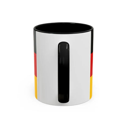 Flag of Saarlouis Germany - Accent Coffee Mug - Go Mug Yourself