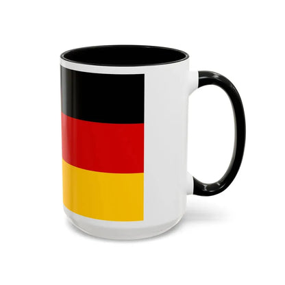 Flag of Saarlouis Germany - Accent Coffee Mug - Go Mug Yourself