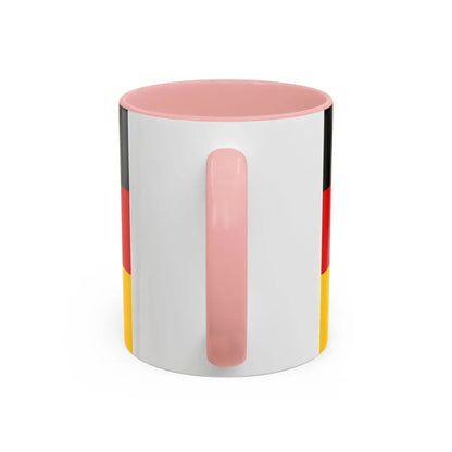 Flag of Saarlouis Germany - Accent Coffee Mug - Go Mug Yourself