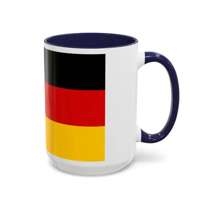 Flag of Saarlouis Germany - Accent Coffee Mug - Go Mug Yourself