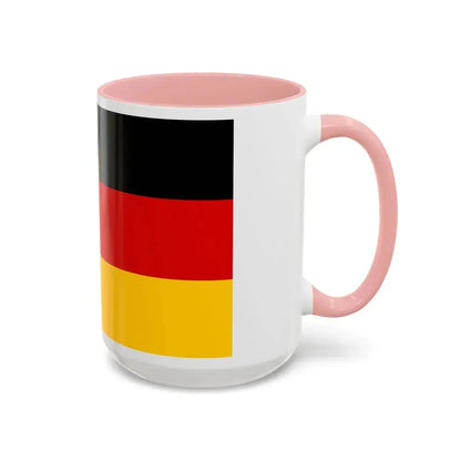 Flag of Saarlouis Germany - Accent Coffee Mug - Go Mug Yourself