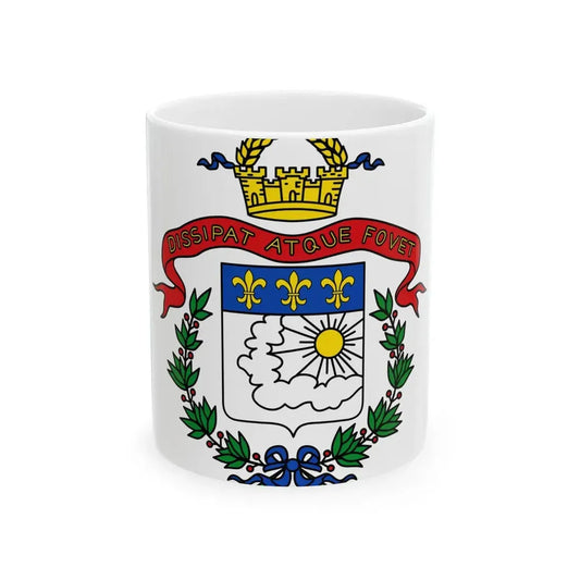 Flag of Saarlouis (Germany) White Coffee Mug 11oz - Go Mug Yourself