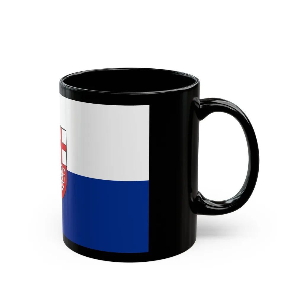 Flag of Saarpfalz Kreis Germany - Black Coffee Mug-Go Mug Yourself