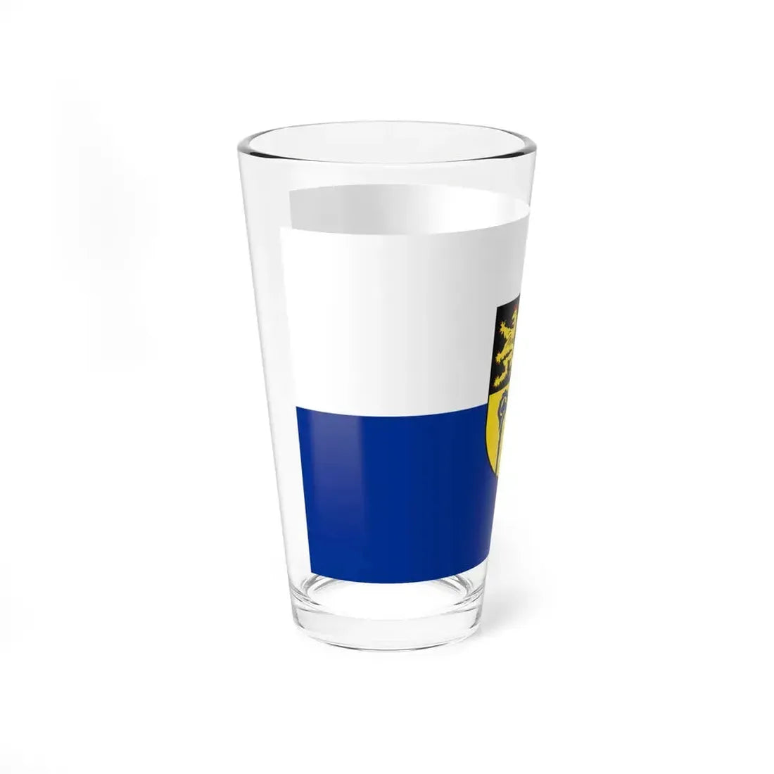 Flag of Saarpfalz Kreis Germany - Pint Glass 16oz - Go Mug Yourself