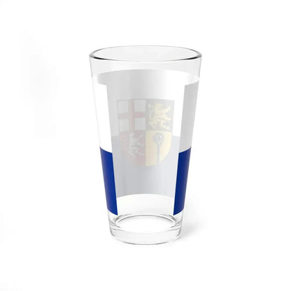 Flag of Saarpfalz Kreis Germany - Pint Glass 16oz - Go Mug Yourself