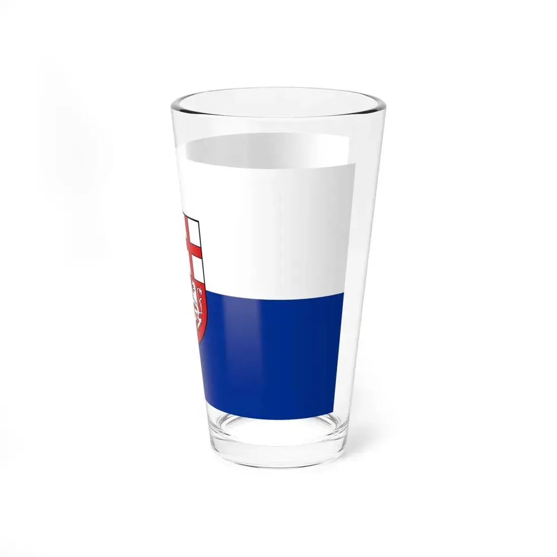 Flag of Saarpfalz Kreis Germany - Pint Glass 16oz - Go Mug Yourself