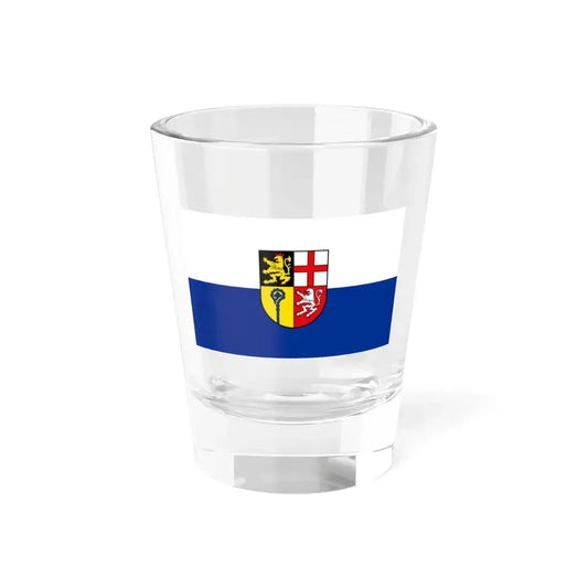 Flag of Saarpfalz Kreis Germany - Shot Glass 1.5oz 1.5oz - Go Mug Yourself