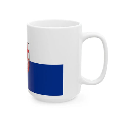 Flag of Saarpfalz Kreis Germany - White Coffee Mug-Go Mug Yourself