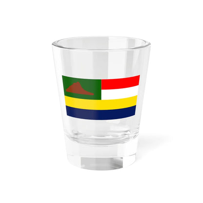 Flag of Sabah 1963-1982 (Malaysia) Shot Glass 1.5oz 1.5oz - Go Mug Yourself