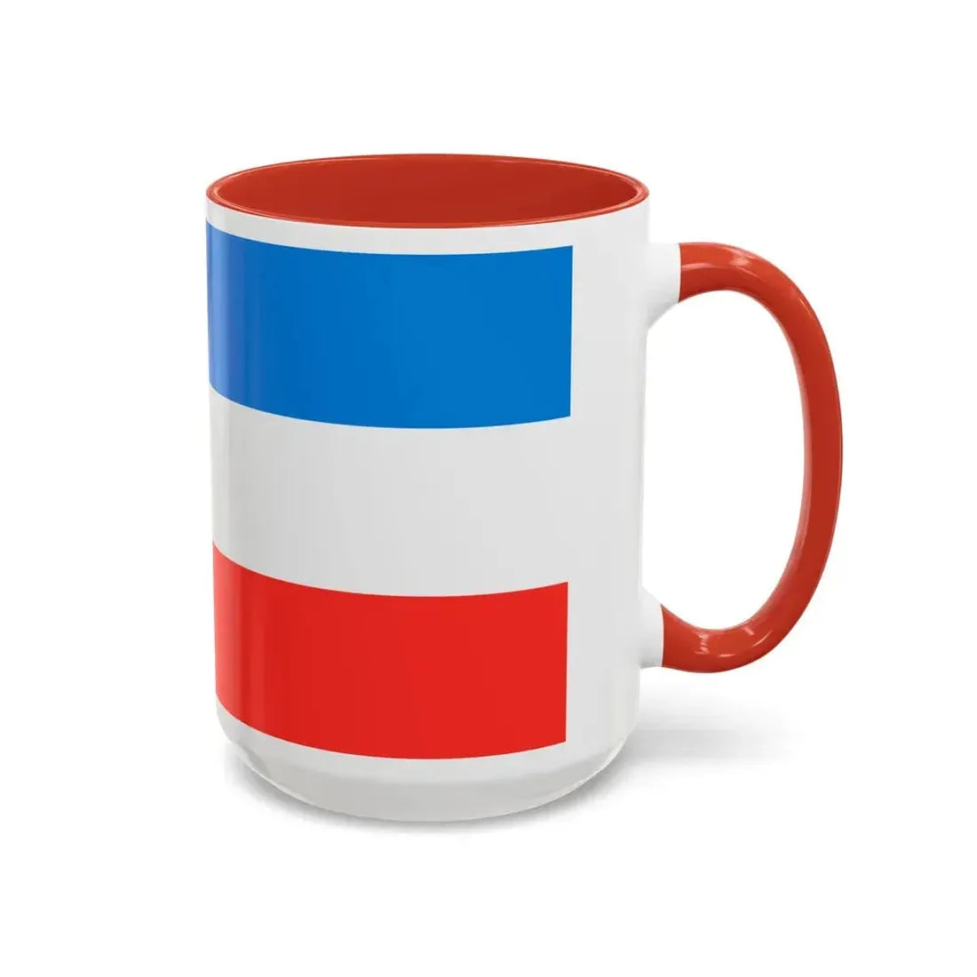 Flag of Sabah Malaysia - Accent Coffee Mug - Go Mug Yourself
