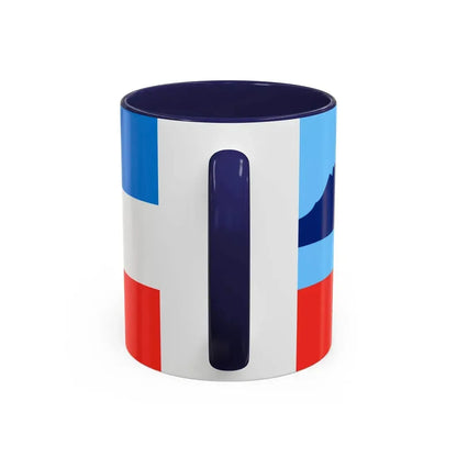 Flag of Sabah Malaysia - Accent Coffee Mug - Go Mug Yourself