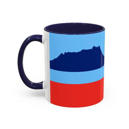 Flag of Sabah Malaysia - Accent Coffee Mug - Go Mug Yourself