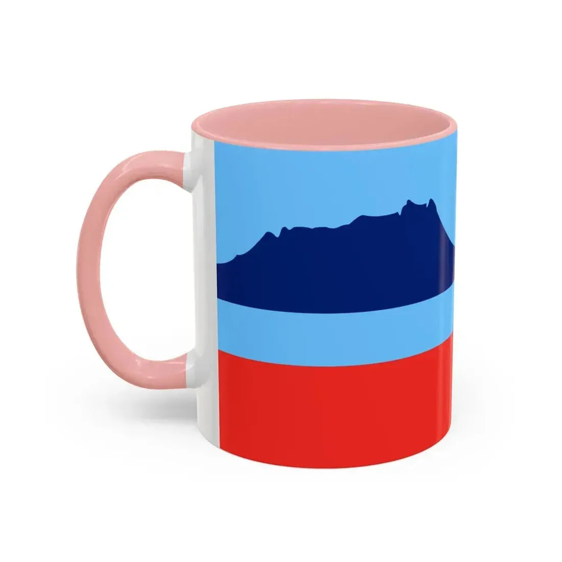Flag of Sabah Malaysia - Accent Coffee Mug - Go Mug Yourself
