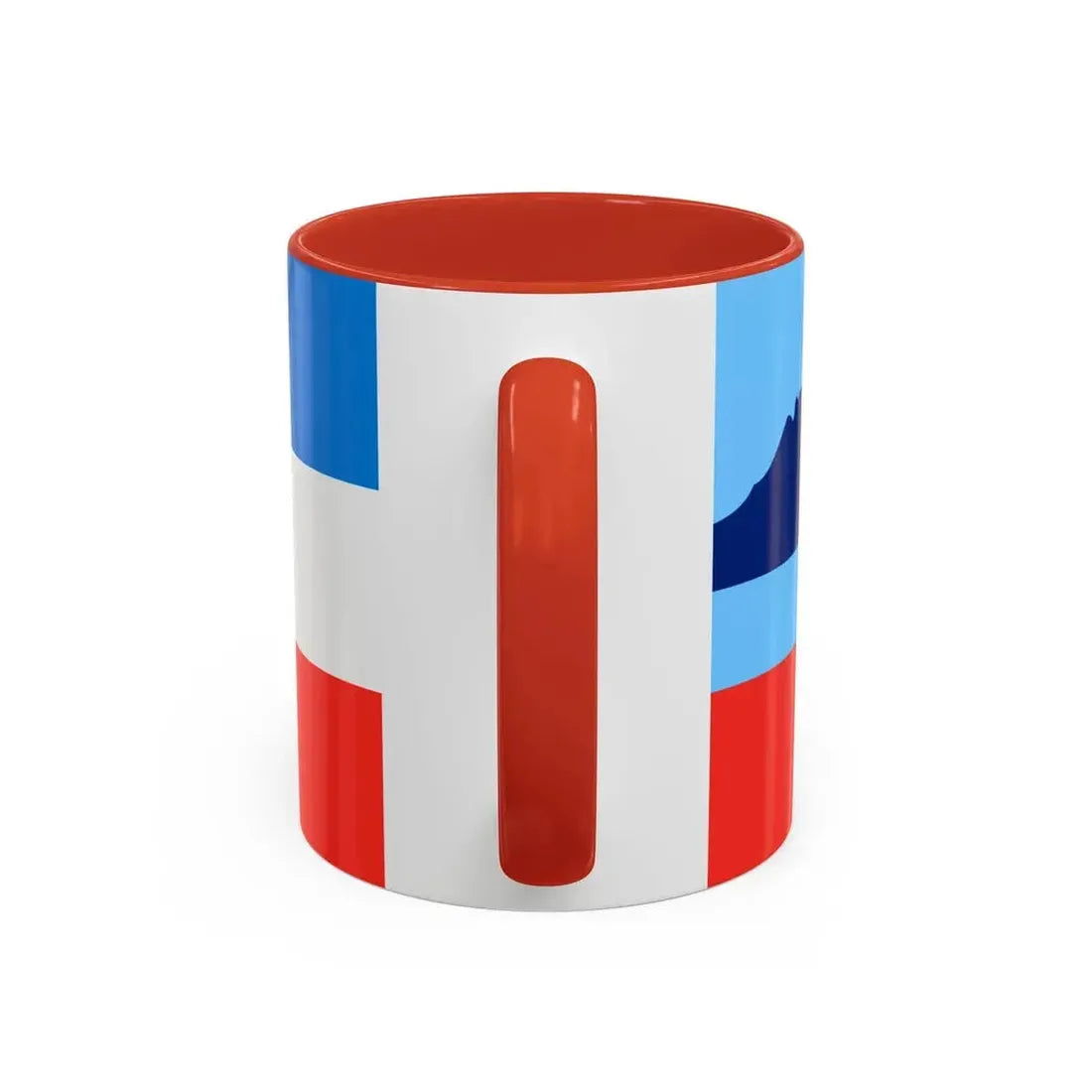 Flag of Sabah Malaysia - Accent Coffee Mug - Go Mug Yourself
