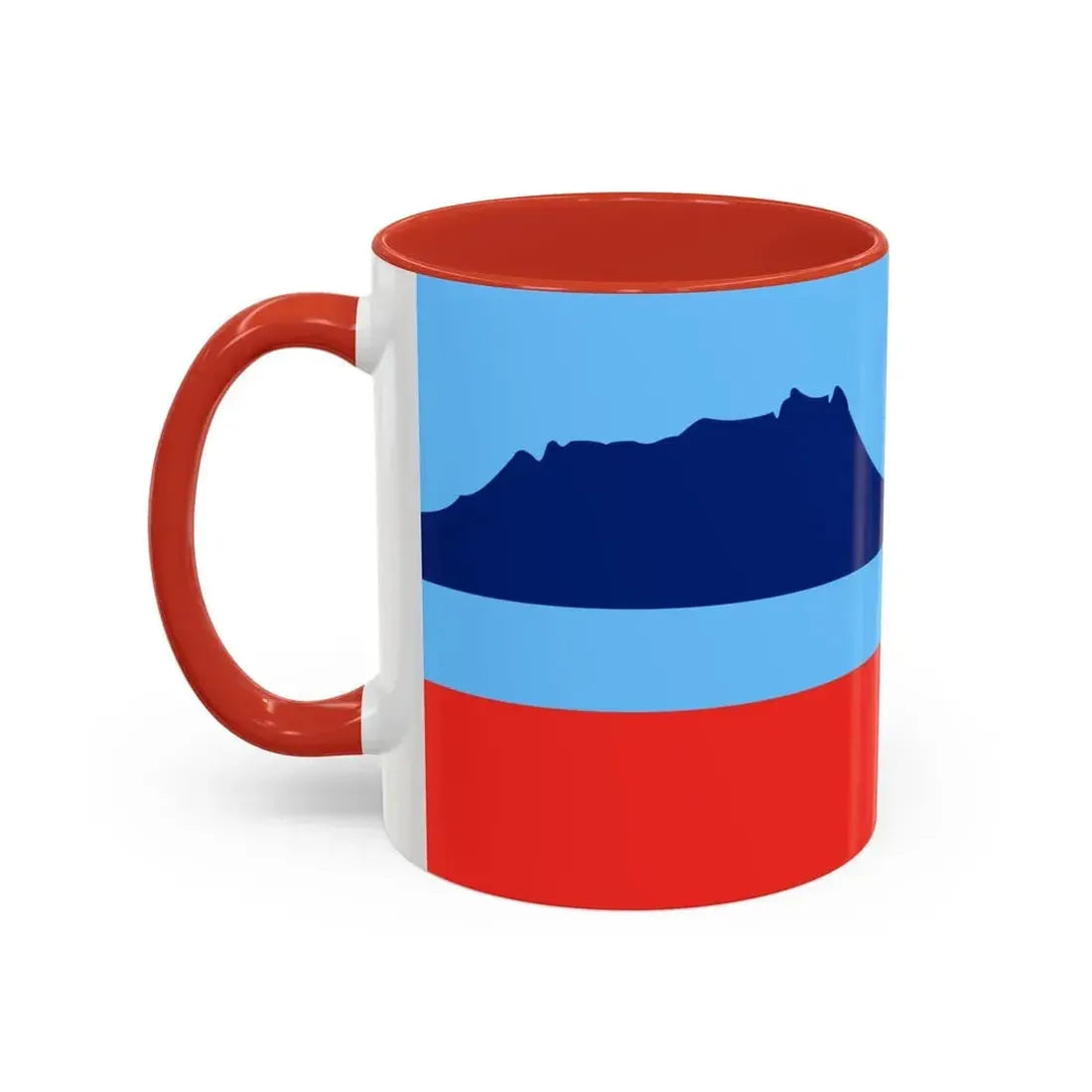 Flag of Sabah Malaysia - Accent Coffee Mug - Go Mug Yourself