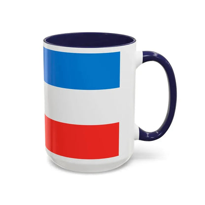 Flag of Sabah Malaysia - Accent Coffee Mug - Go Mug Yourself