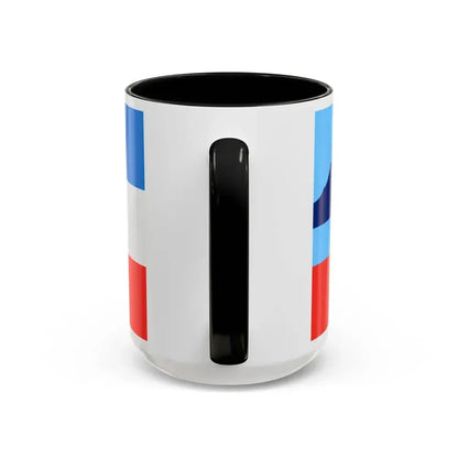 Flag of Sabah Malaysia - Accent Coffee Mug - Go Mug Yourself