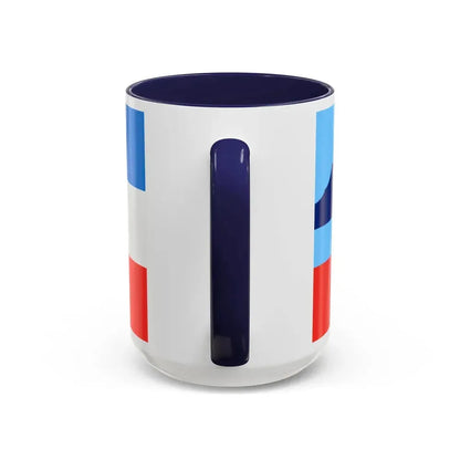 Flag of Sabah Malaysia - Accent Coffee Mug - Go Mug Yourself