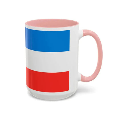 Flag of Sabah Malaysia - Accent Coffee Mug - Go Mug Yourself