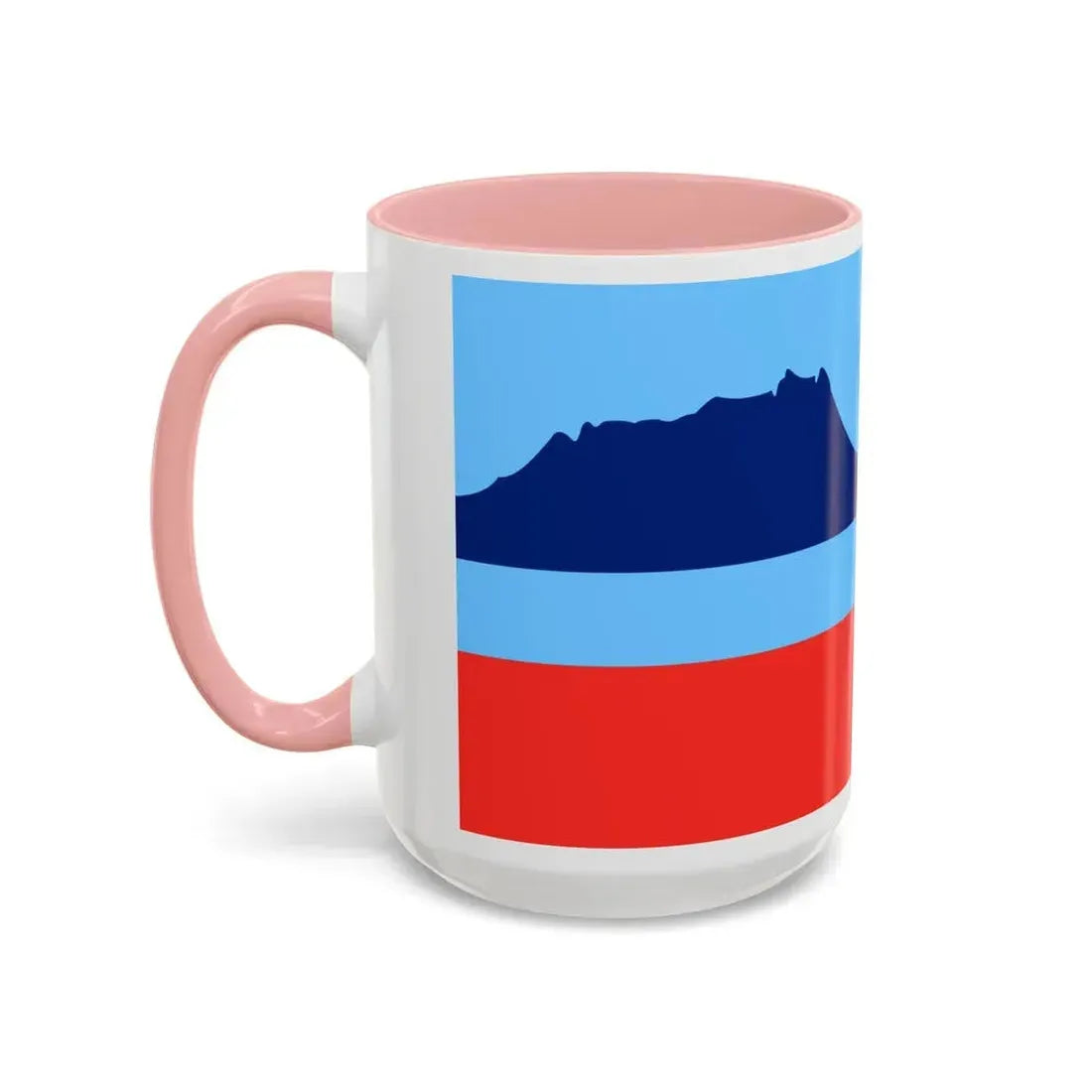 Flag of Sabah Malaysia - Accent Coffee Mug - Go Mug Yourself