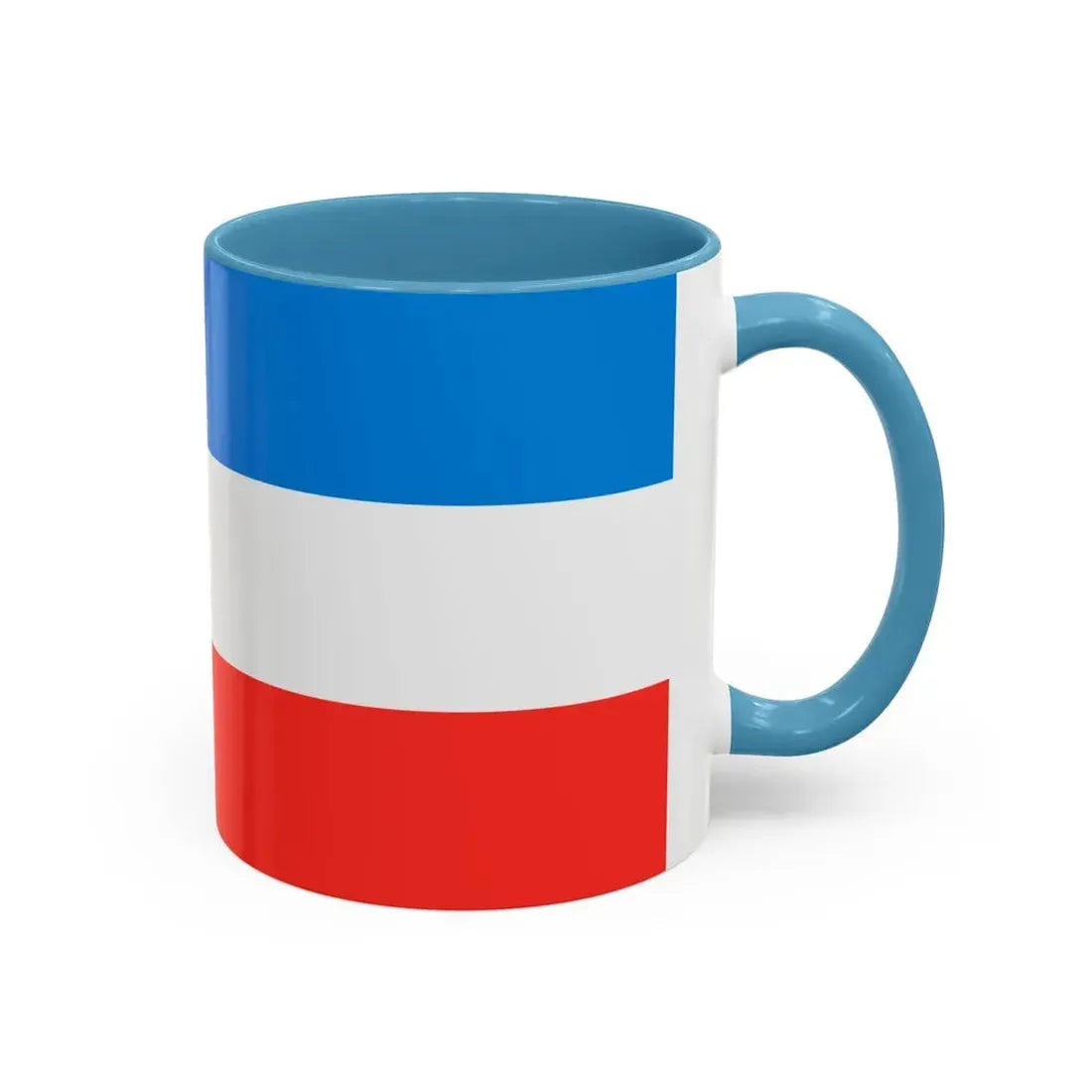 Flag of Sabah Malaysia - Accent Coffee Mug - Go Mug Yourself