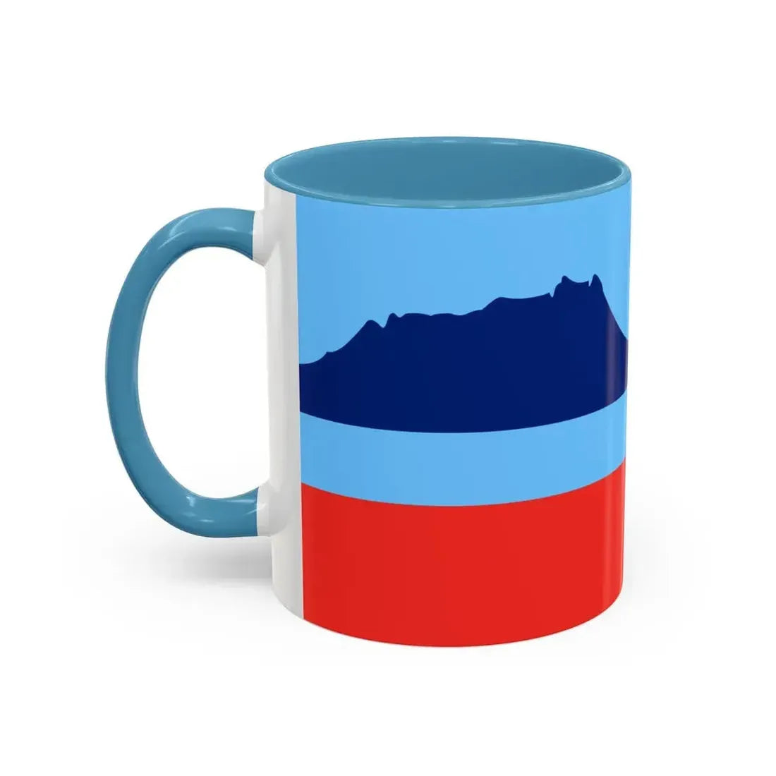 Flag of Sabah Malaysia - Accent Coffee Mug - Go Mug Yourself