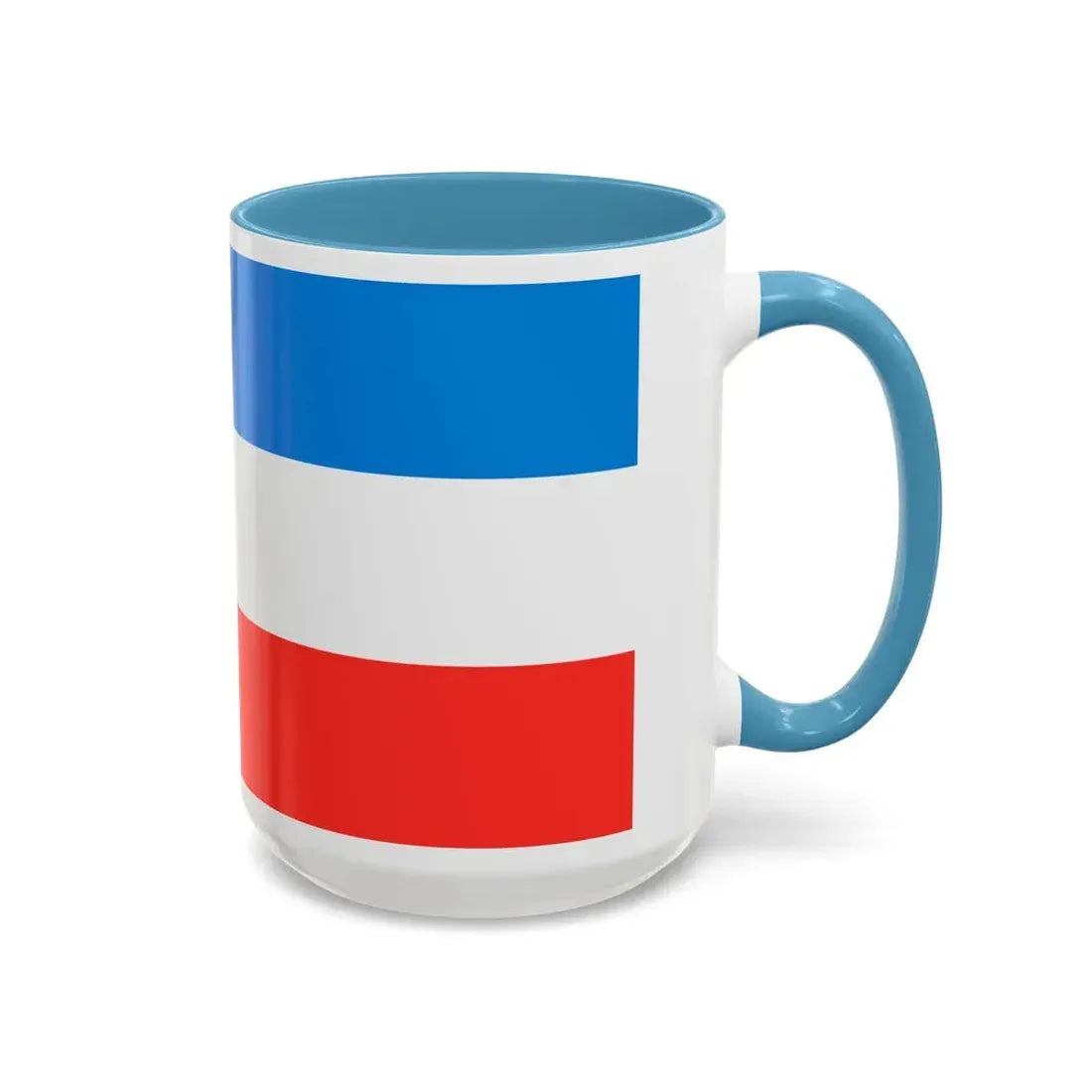 Flag of Sabah Malaysia - Accent Coffee Mug - Go Mug Yourself